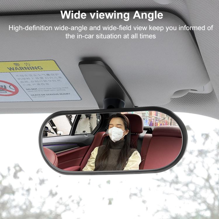 Car Adhesive Type Wide-angle Rearview Auxiliary Mirror