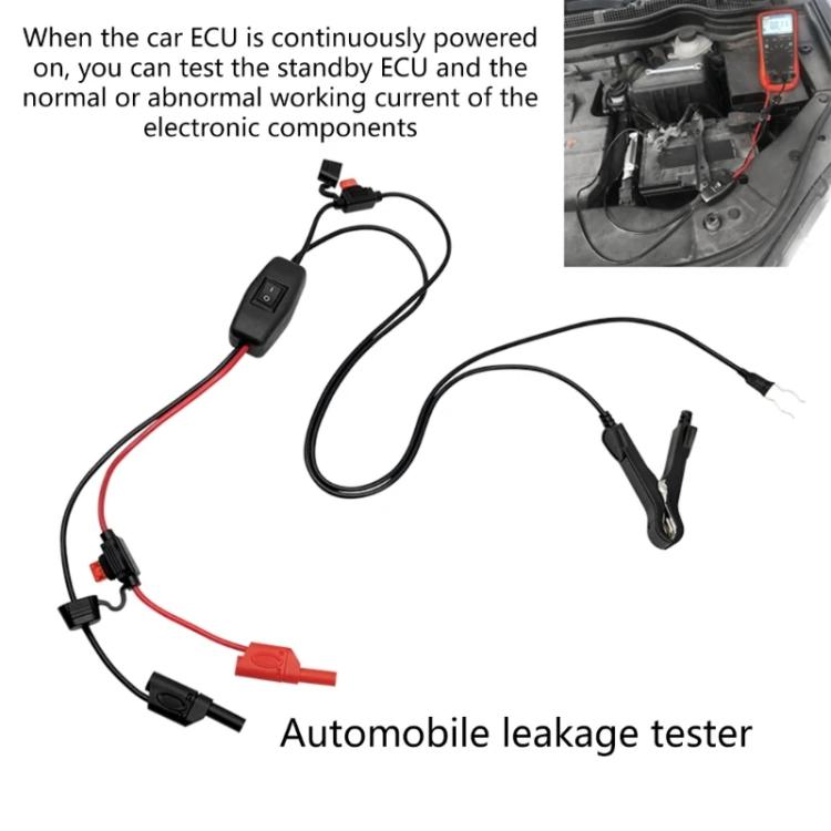 Car Leakage Tester Parasitic Current Tester Automobile Electrical System Diagnostic Tool