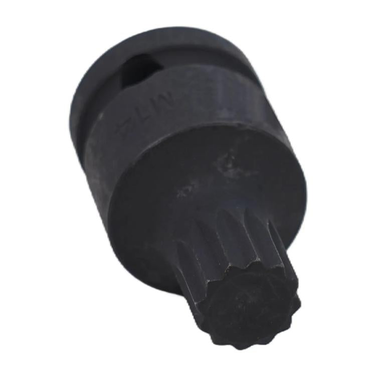 Brake Pad Screw Disassembly Tool Screw Removal Sleeve 14mm Triple Square XZN Socket for Volkswagen / Audi