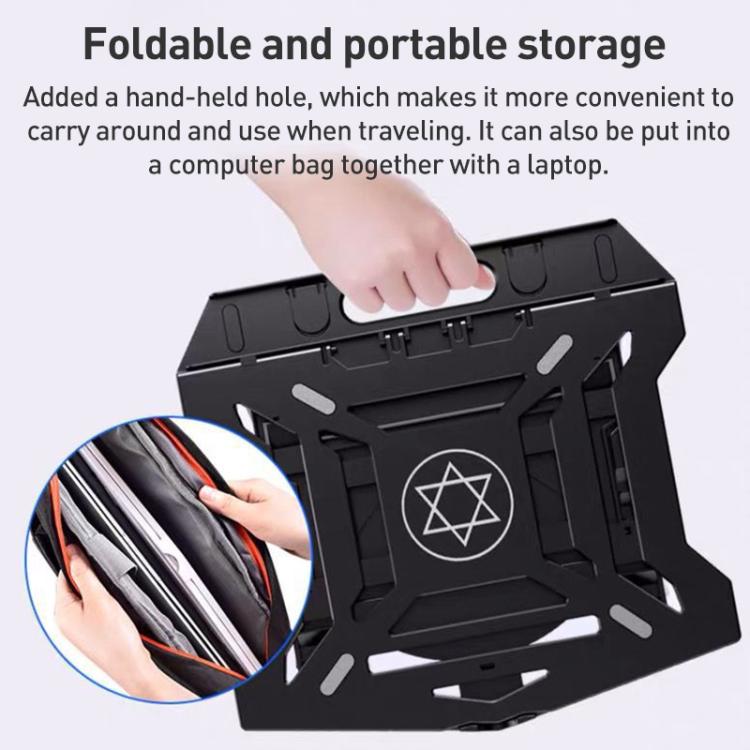 NUOXI N2 8-level Adjustable Laptop Holder, with Turntable