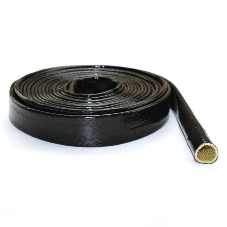 Silicone Fiberglass Fireproof Heat Shield Protective Sleeve Car Line Insulation Protection Cover, 1m Length