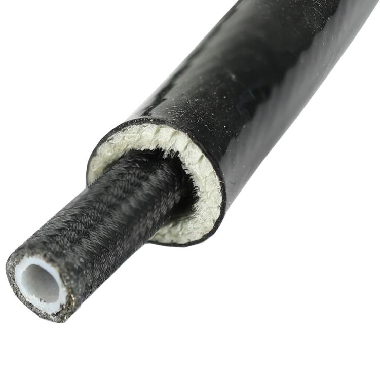 Silicone Fiberglass Fireproof Heat Shield Protective Sleeve Car Line Insulation Protection Cover, 1m Length