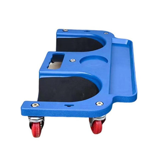 Portable Universal Wheel Sliding Kneel Pad Car Repair Home Improvement Tool with 5 Swivel Castors