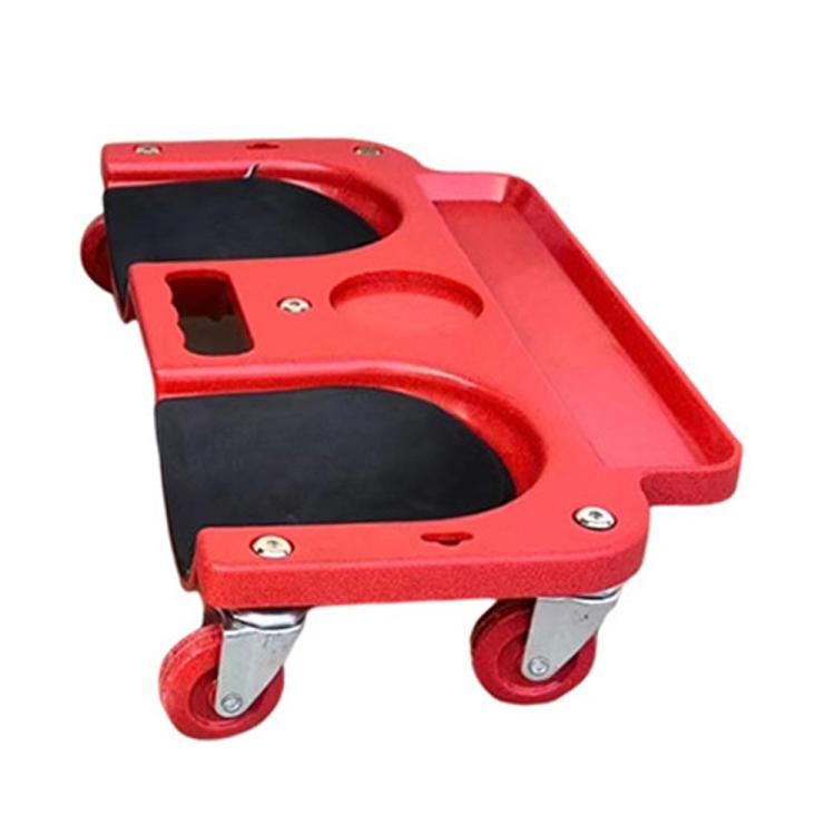 Portable Universal Wheel Sliding Kneel Pad Car Repair Home Improvement Tool with 5 Swivel Castors