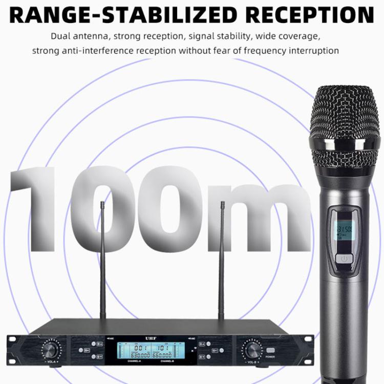 U-620 Professional 1 to 2 Waistpack Wireless Headset Microphone System
