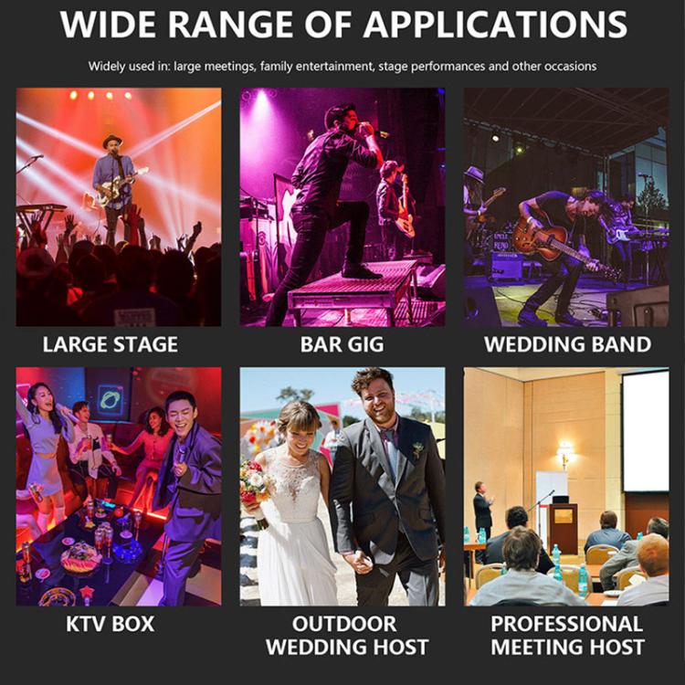 U-620 Professional 1 to 2 Waistpack Wireless Headset Microphone System