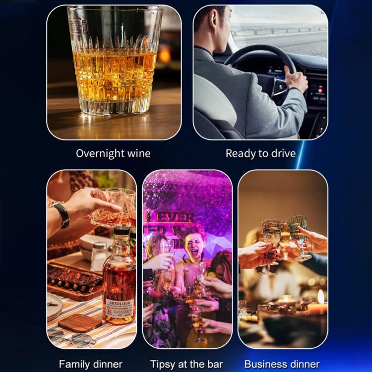 Home Digital Display Blow-type Alcohol Tester Alcohol Detector
