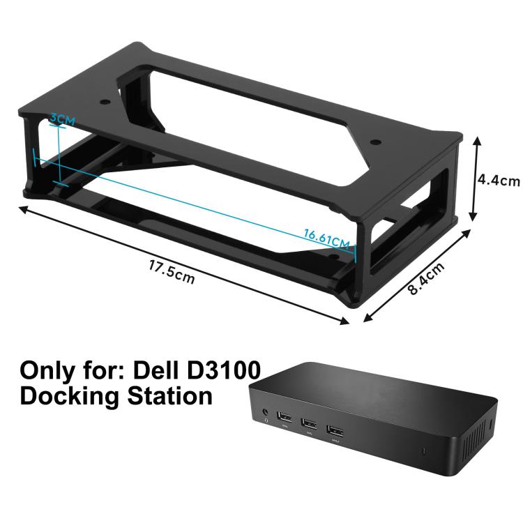 Multi-Purpose Mount Universal Mounting Bracket Base for Dell D3100 Docking Station