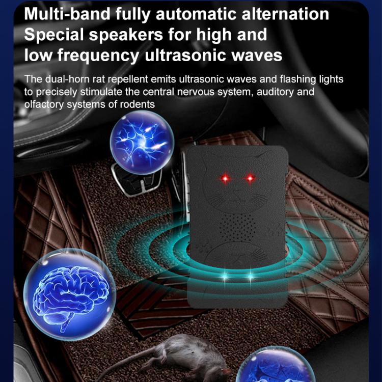 Intelligent Ultrasonic Car Mouse Repeller