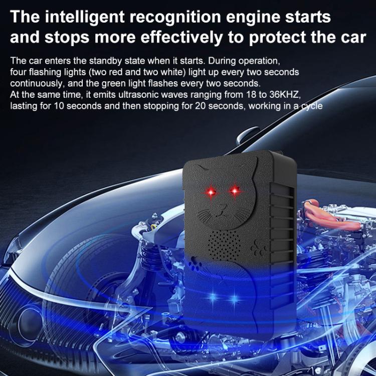 Intelligent Ultrasonic Car Mouse Repeller