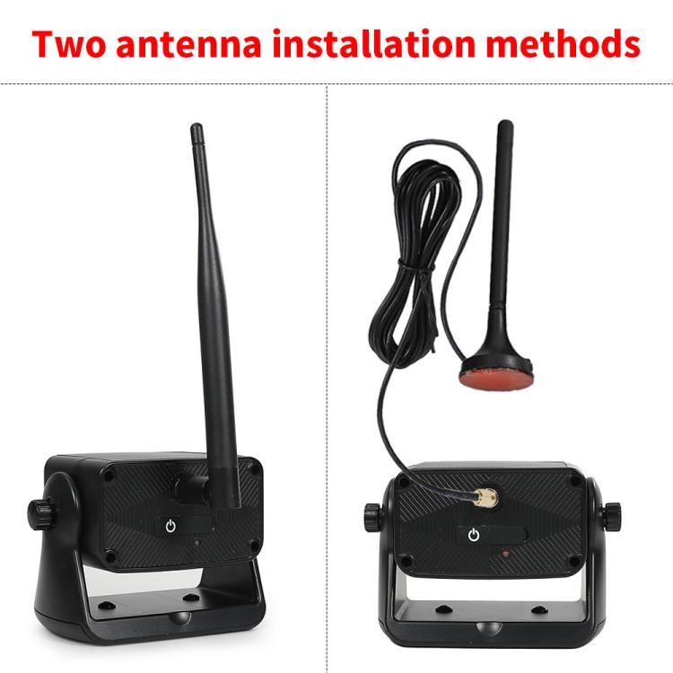 Magnetic Solar 2.4G Wireless WiFi Car Rear View Reversing Camera with Remote Control Switch