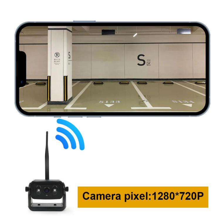 Magnetic Solar 2.4G Wireless WiFi Car Rear View Reversing Camera with Remote Control Switch