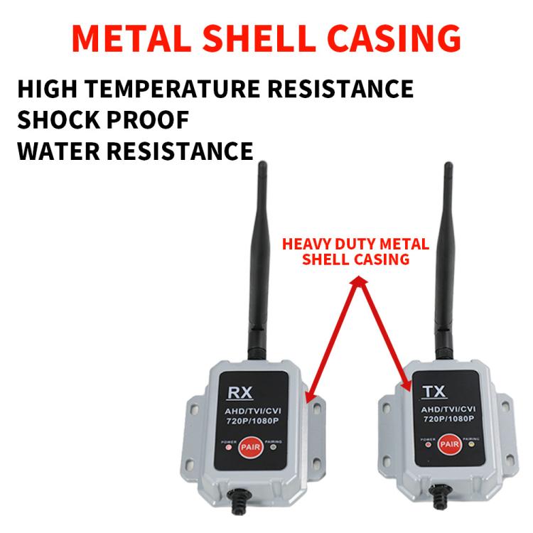 2.4G Wireless Transmitter Receiver Camera Transmitter Wireless Device for Truck and Bus