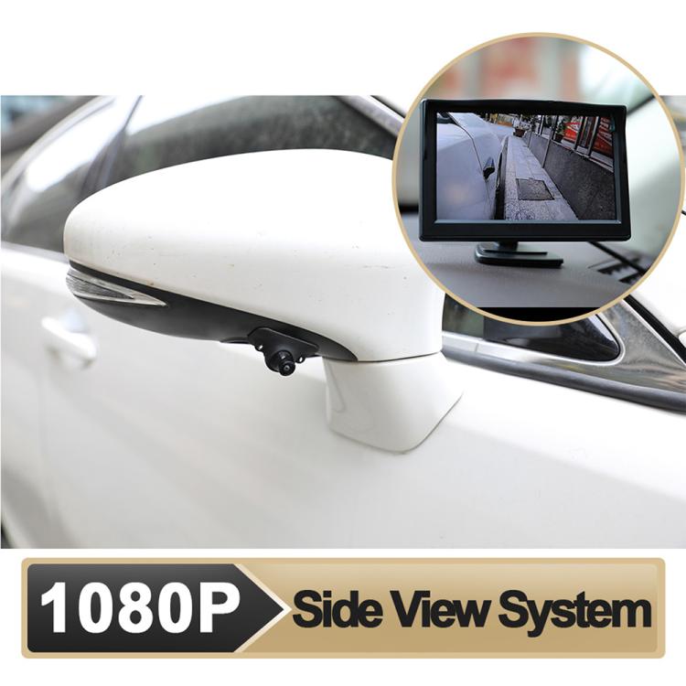 1080P 5 inch HD Display Screen Side Front Blind Spot Camera Image Assistance System Kit