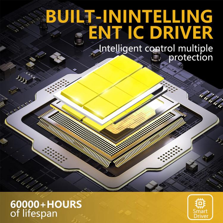 1 Pair 35W 3500LM 6500K Car LED Headlight Bulb