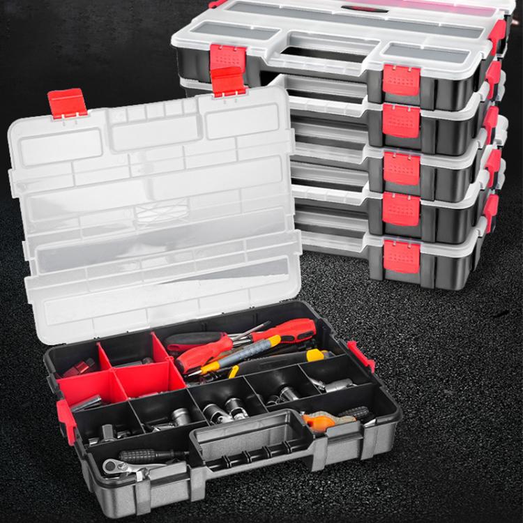 Hardware Parts Portable Multi-functional Compartment Storage Box