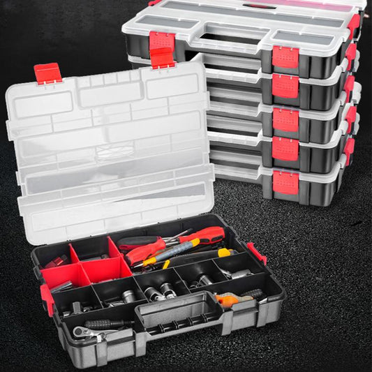 Hardware Parts Portable Multi-functional Compartment Storage Box