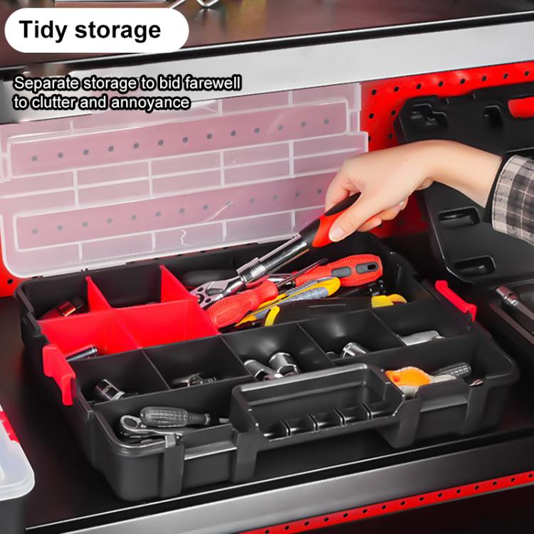 Hardware Parts Portable Multi-functional Compartment Storage Box