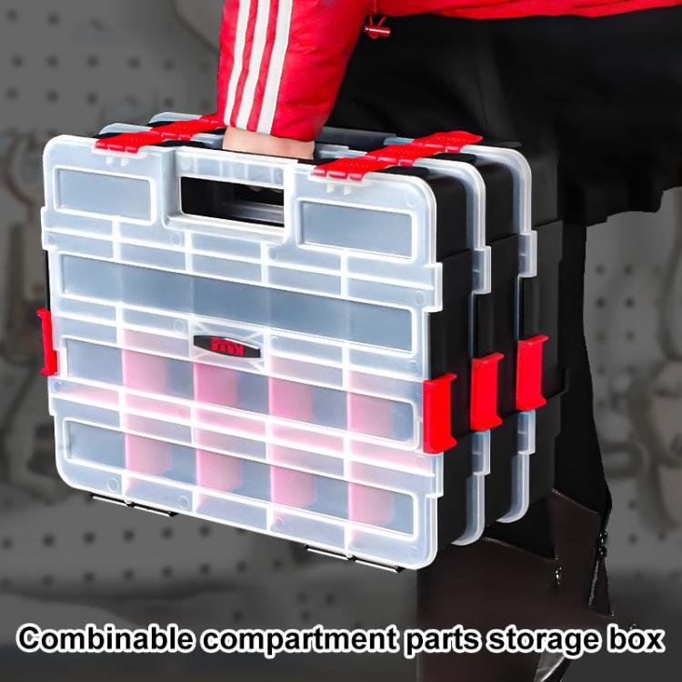 Hardware Parts Portable Multi-functional Compartment Storage Box