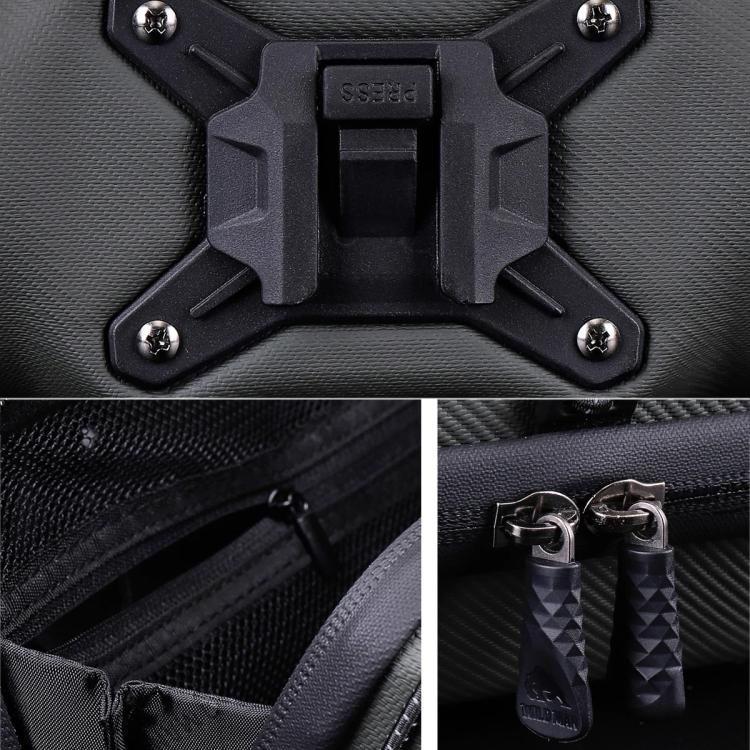 WILD MAN GD7X Mountain Bicycle EVA Hard Shell Handlebar Bag Quick Release Bracket