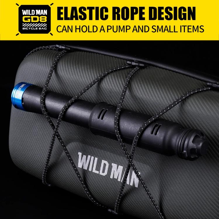 WILD MAN GD8 Mountain Bicycle EVA Hard Shell Handlebar Bag