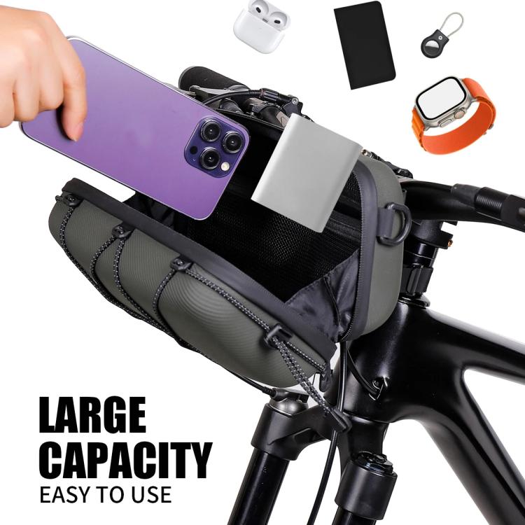 WILD MAN GD8 Mountain Bicycle EVA Hard Shell Handlebar Bag