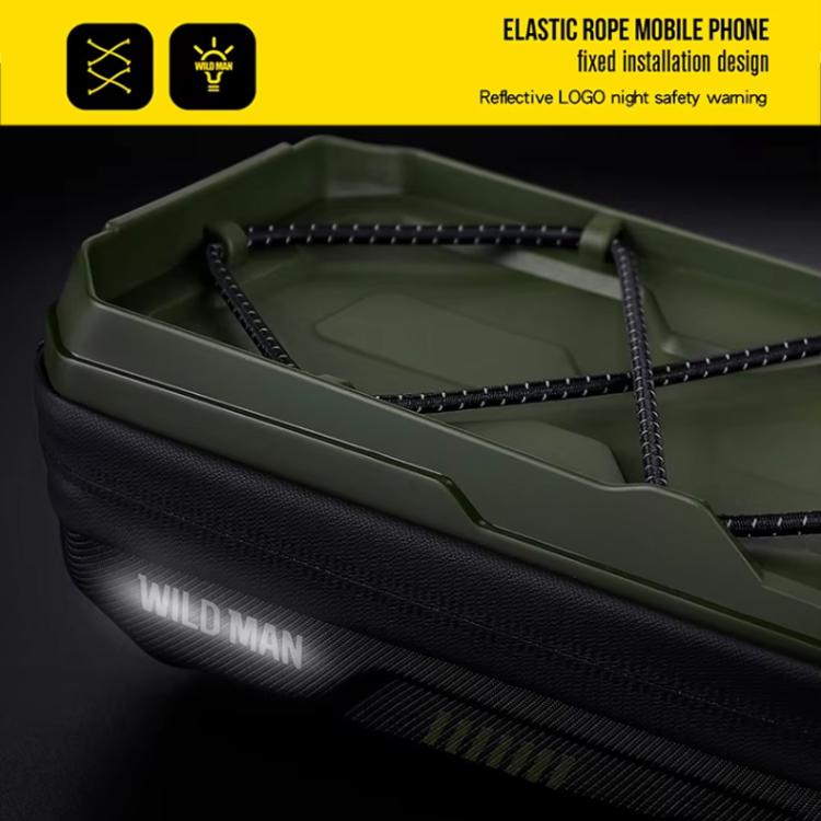 WILD MAN GX330 Mountain Bicycle Mobile Phone Holder EVA Hard Shell Handlebar Bag