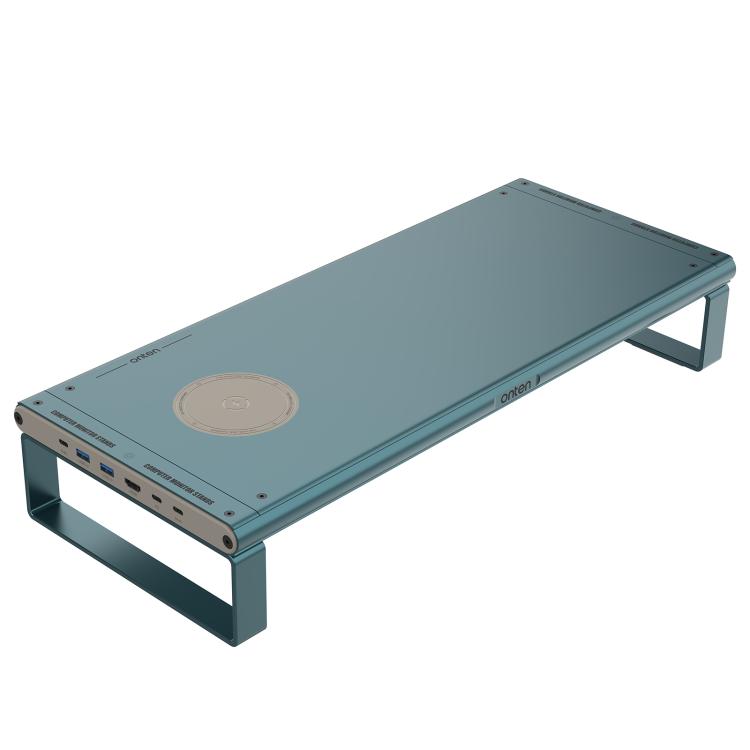 Onten OTN-95209 Computer Laptop Monitor Riser Holder, with Wireless Charging