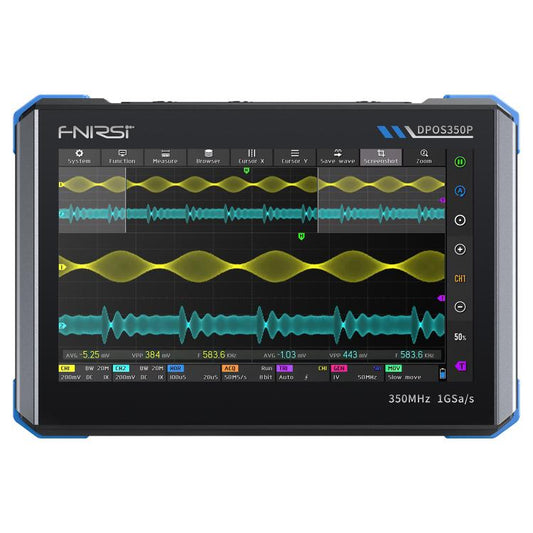 FNIRSI DPOS350P 4 in 1 7 inch IPS HD Touch Screen 350M Tablet Oscilloscope