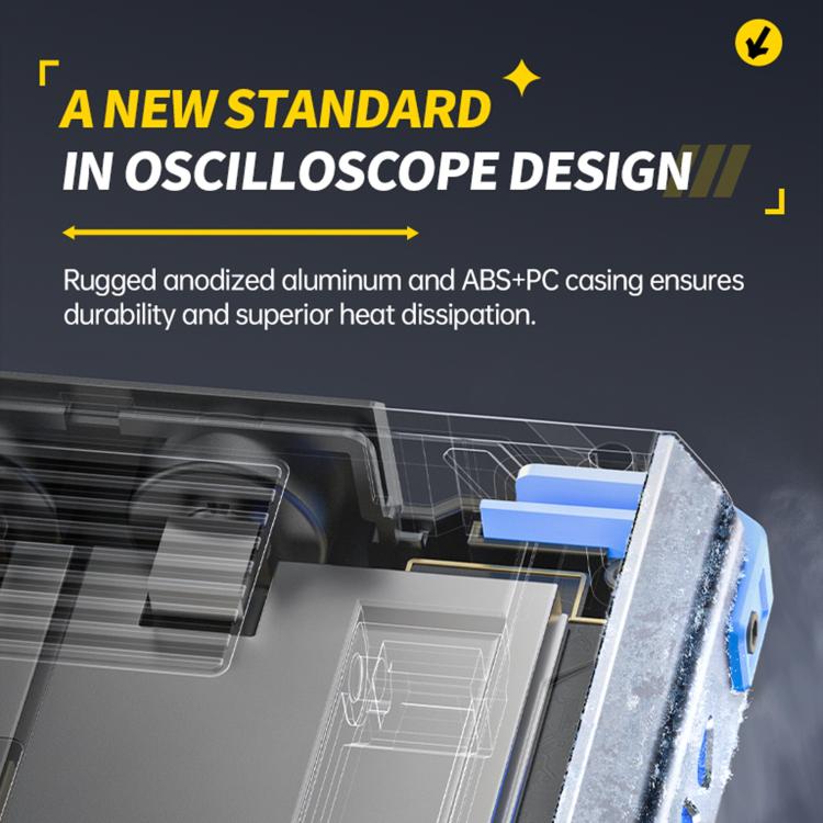 FNIRSI DPOS350P 4 in 1 7 inch IPS HD Touch Screen 350M Tablet Oscilloscope