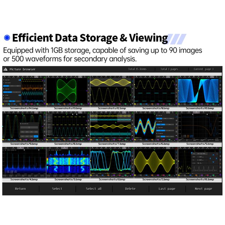 FNIRSI DPOS350P 4 in 1 7 inch IPS HD Touch Screen 350M Tablet Oscilloscope