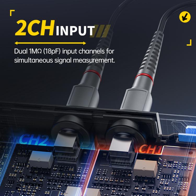 FNIRSI DPOS350P 4 in 1 7 inch IPS HD Touch Screen 350M Tablet Oscilloscope