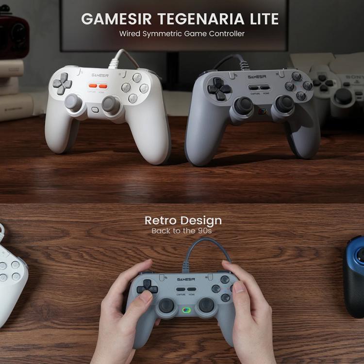 GameSir Tegenaria Lite / T3 Lite Wired Symmetric Game Controller for PC / Steam / Switch / iOS / Android