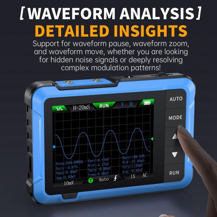 FNIRSI DSO510 Handheld Small Digital Portable Tablet Oscilloscope