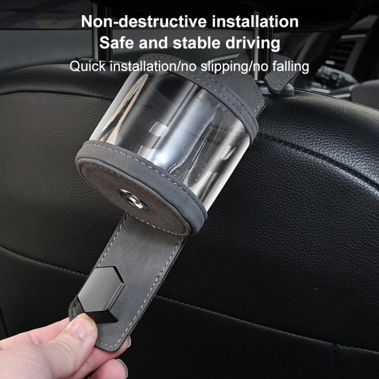 Car Water Cup Holder Seat Back Dual Hanger Hook