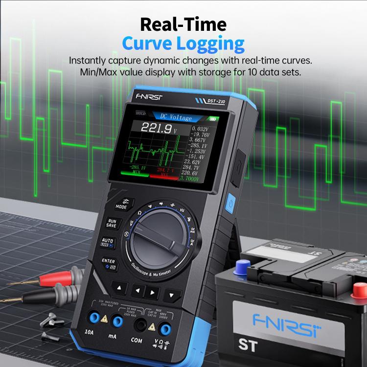 FNIRSI DST210 3 in 1 Digital Multimeter Oscilloscope