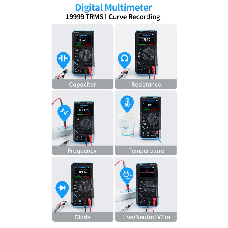 FNIRSI DST210 3 in 1 Digital Multimeter Oscilloscope