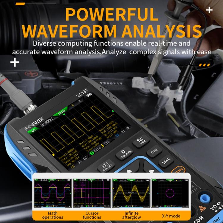 FNIRSI 2C53T Dual Channel 50M Digital Multimeter