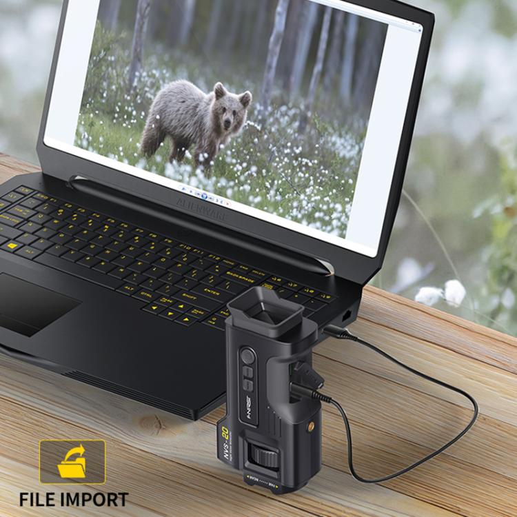 FNIRSI NVS-20 Small Portable Outdoor 4K Full Color HD Infrared Night Vision Device, NVS-20