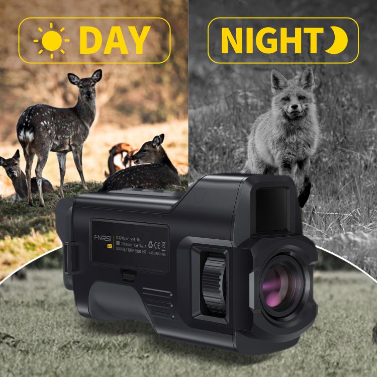 FNIRSI NVS-20 Small Portable Outdoor 4K Full Color HD Infrared Night Vision Device, NVS-20