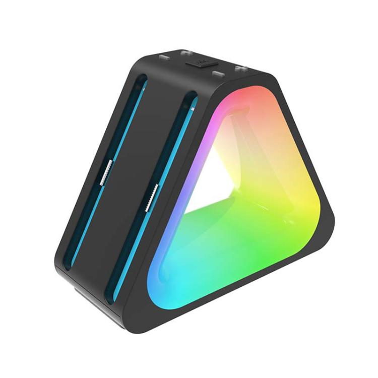 For Nintendo Switch 2 4 in 1 Triangle Handle Charging Base with RGB Light