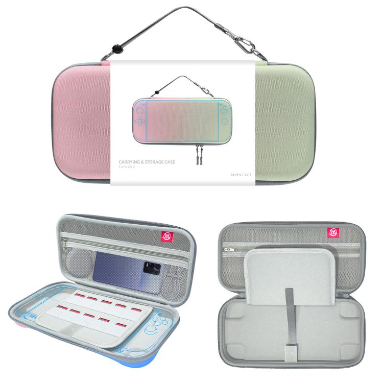 For Nintendo Switch 2 EVA Portable Shockproof Waterproof Portable Game Console Storage Bag