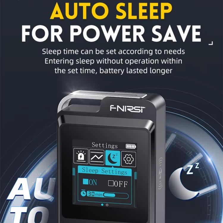 FNIRSI GC-02 Personal Radiation Detector with Alarm