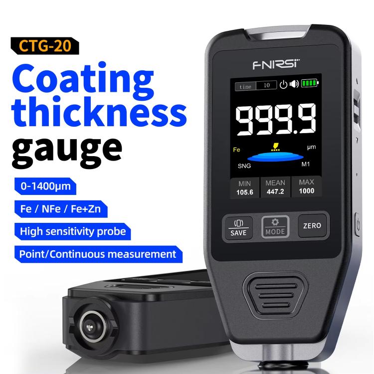 Fnirsi CTG-20 Car Paint Coating Thickness Gauge Tester