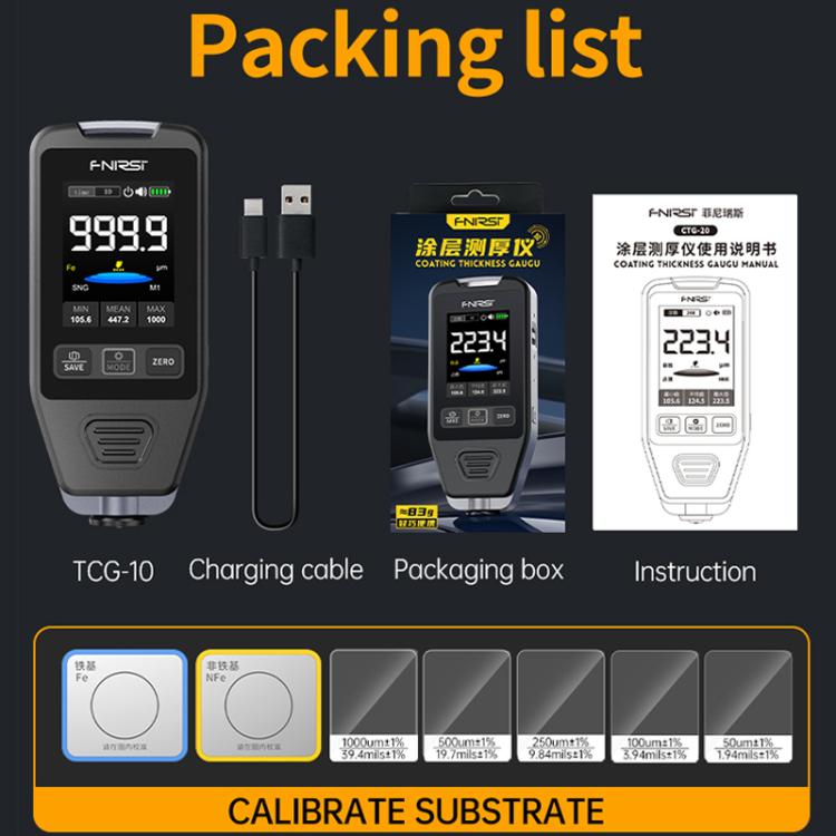 Fnirsi CTG-20 Car Paint Coating Thickness Gauge Tester