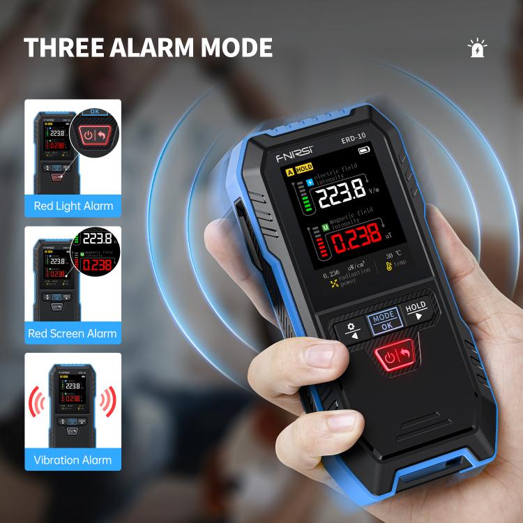 FNIRSI ERD-10 3 in 1 Electromagnetic Radiation Detector
