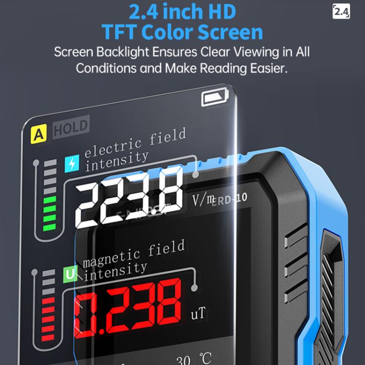 FNIRSI ERD-10 3 in 1 Electromagnetic Radiation Detector