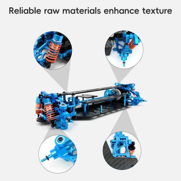 PMM Racing TT02 1:10 Carbon Fiber Chassis Aluminum Alloy RC Car Frame