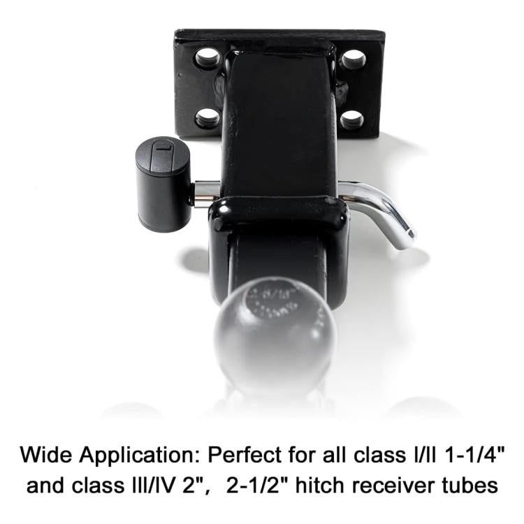 5/8 inch and 1/2 inch Car American Towing Hitch Metal Lock