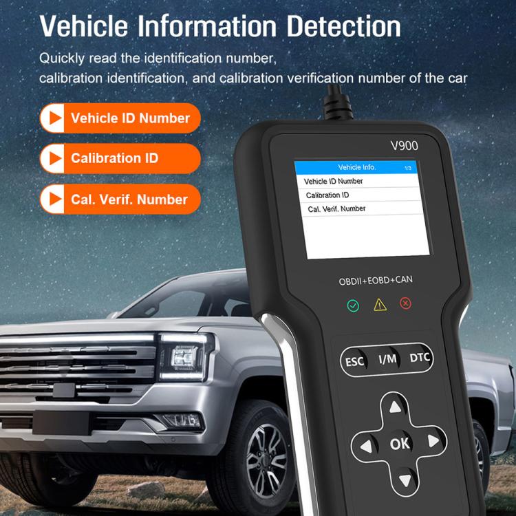 V900 Car Engine Transmission Diagnostic Scanner Tool Car Fault Detector
